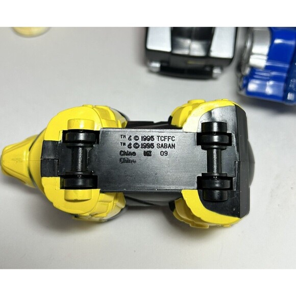 Vintage 1995 McDonald’s Mighty Morphin Power Rangers The Movie Vehicle Lot of 5 - Picture 11 of 16